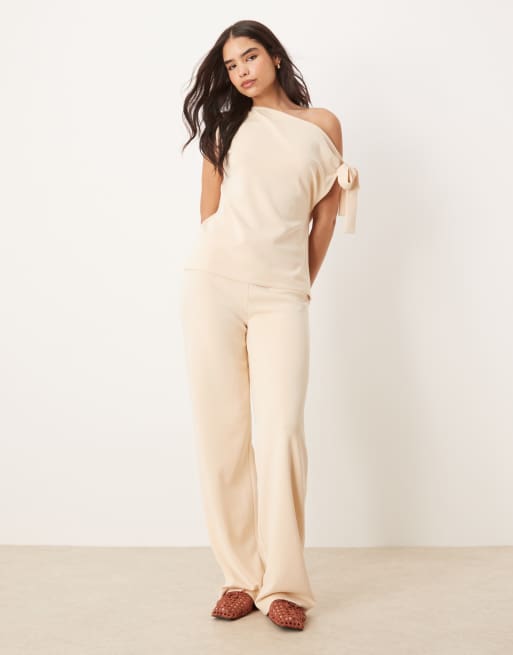 Simi One Shoulder Cupro Romper