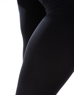 Asos Curve Asos Design Curve 2 Pack 90 Denier Super Stretch Tights In Black