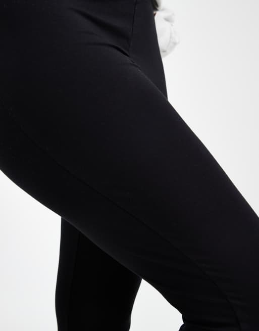 ASOS DESIGN Curve 2-pack basleggings i svart jersey, 5 av 5