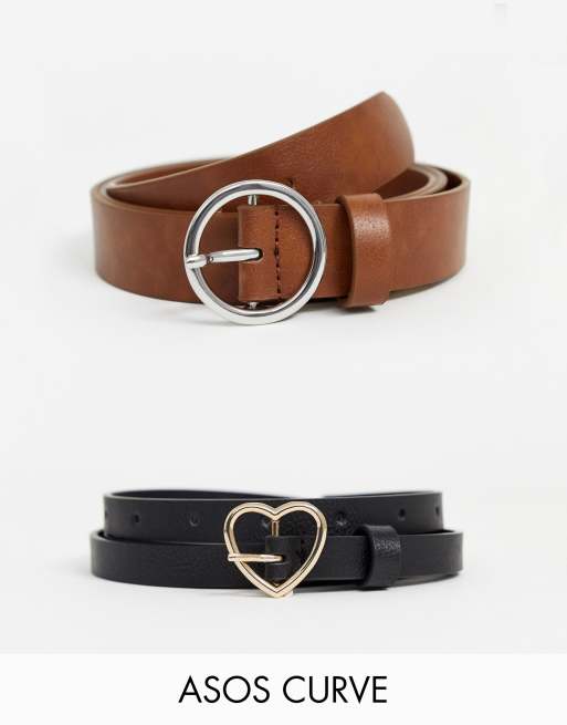 Asos hot sale heart belt