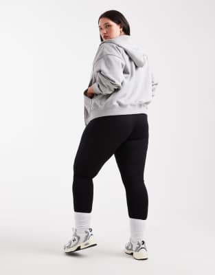 Asos Curve Asos Design Curve 2 Pack Leggings In Black