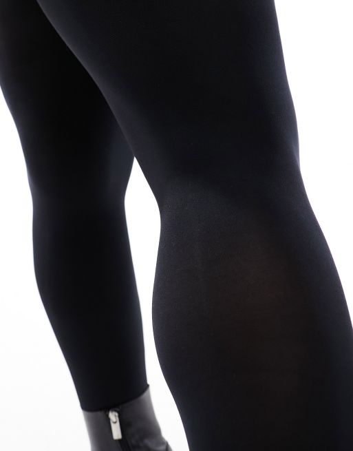 ASOS DESIGN Curve 200 tights black |