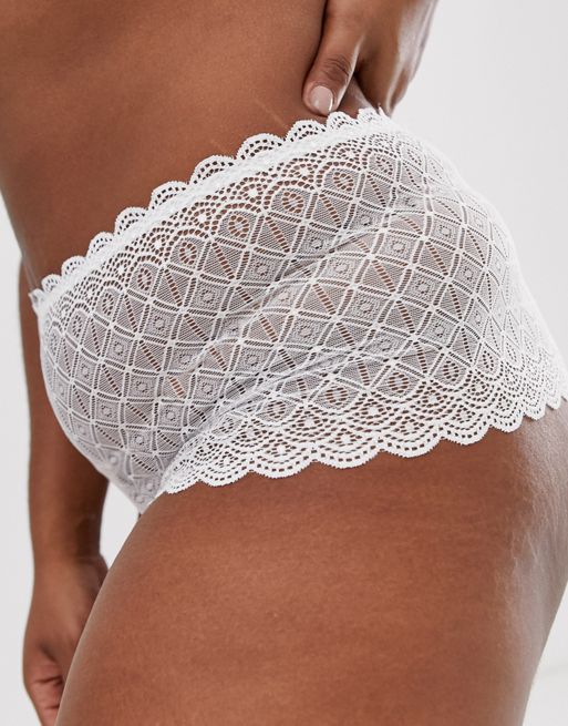 ASOS 3 Pack Lace French Knickers