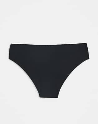 Asos Curve Asos Design Curve 3 Pack No Vpl Brazilian Briefs