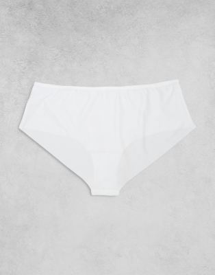 ASOS CURVE ASOS DESIGN CURVE 3-PACK NO VPL HIPSTER SHORTS 