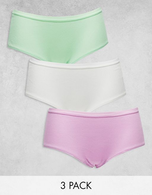 Juicy Couture x ASOS mesh briefs in lilac