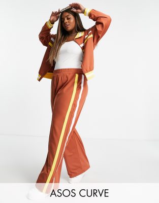 asos curve tracksuit