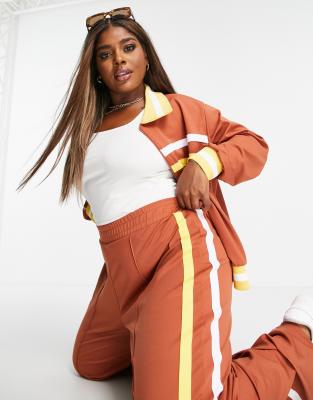 asos curve tracksuit