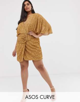asos curve sequin