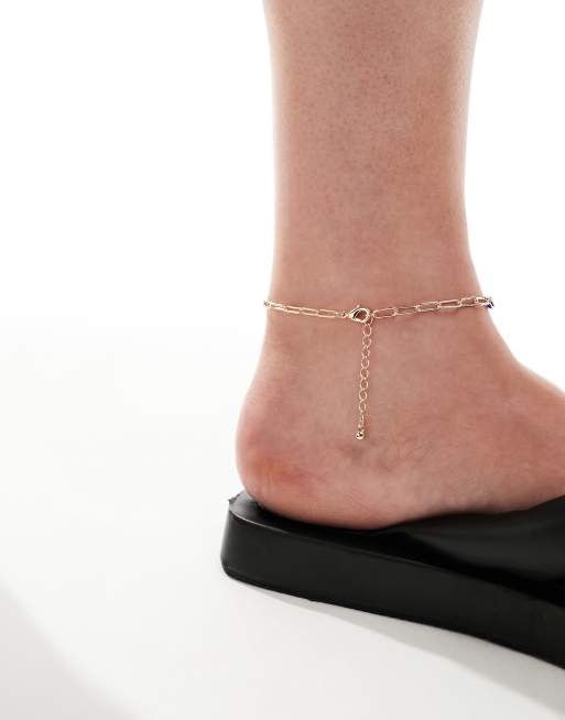 Gold charms deals for anklets