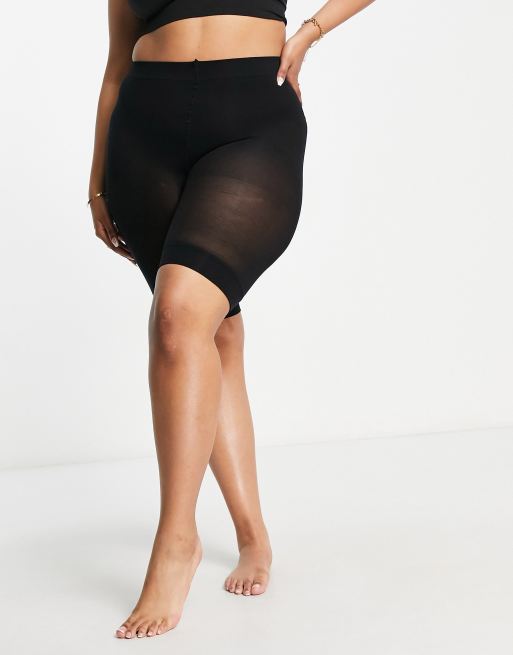 ASOS DESIGN padded bum enhancing anti-chafing shorts in golden bronze