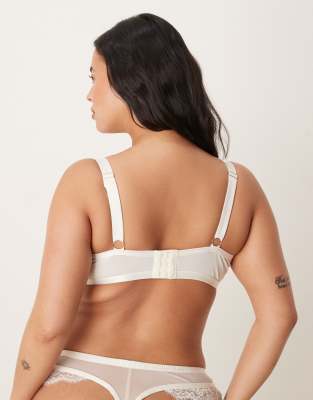 Asos Curve Asos Design Curve Aurora Lace Underwire Bra