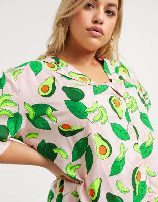 Avocado pyjamas asos hotsell