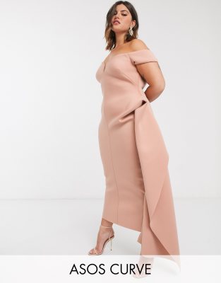 curve bardot dress