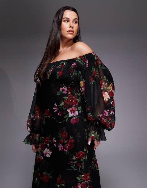 Plus Size Floral Dresses | Shop at ASOS