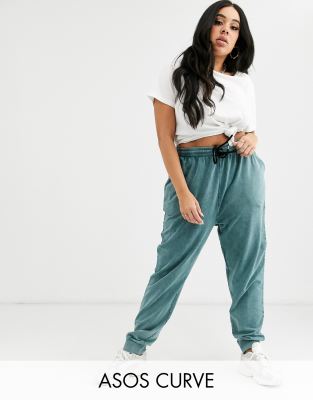 asos curve joggers