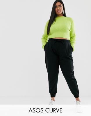 asos curve joggers