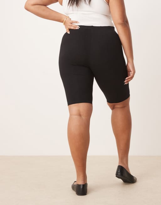 Black cycle shorts asos sale