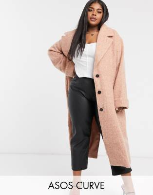 asos plus size coats sale