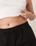 [ASOS Curve] ASOS DESIGN Curve belly chain in gold tone L/XL Gold