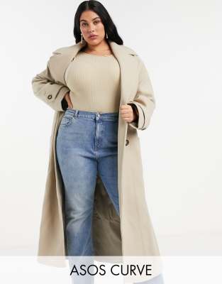 asos maxi coat