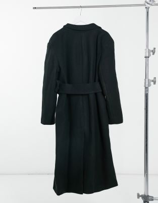 belted maxi coat