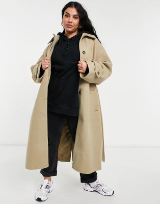 camel coat asos