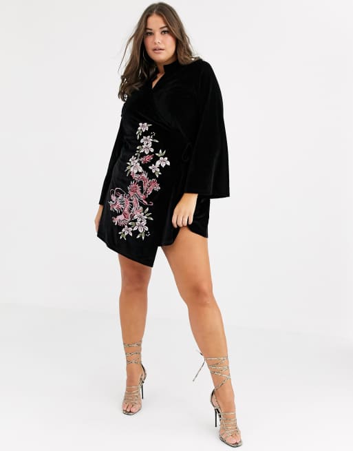 Kimono kleid hot sale asos