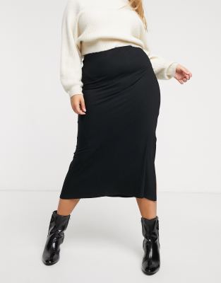 asos slip skirt