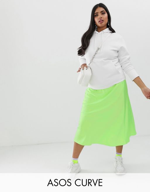 Bias cut hotsell skirt asos