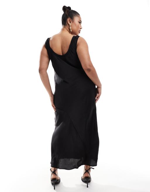 Asos plus size midi dresses online