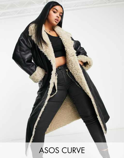 Asos plus size jackets sale