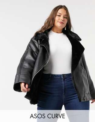 asos plus size womens coats