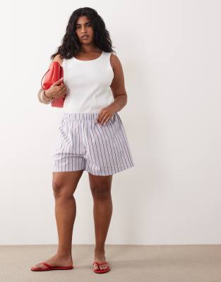 Asos Curve Asos Design Curve Boxer Shorts In Multi