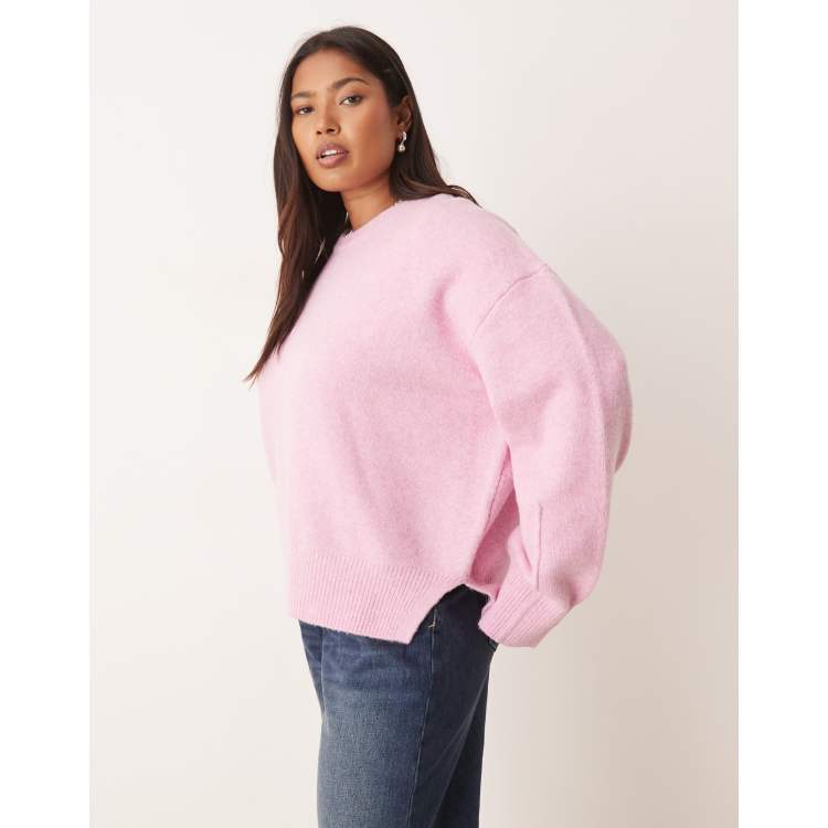 unoa【Plie Sleeve】　MOSS PINK Mサイズ Sol Logo Sweatshirt | GUESS Factory