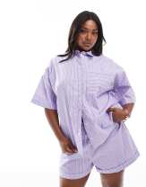 ★ ENZO BLUES★ Stripe Tube Top Purple Stripe 253STBTOP009 jazz-fusion-5_trans-