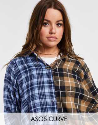 asos plus size shirts
