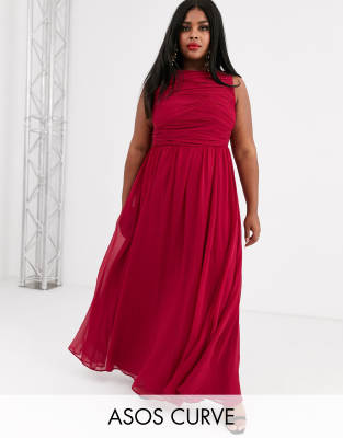 asos plus size bridesmaid