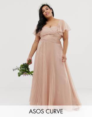 Asos curve hot sale bridesmaid