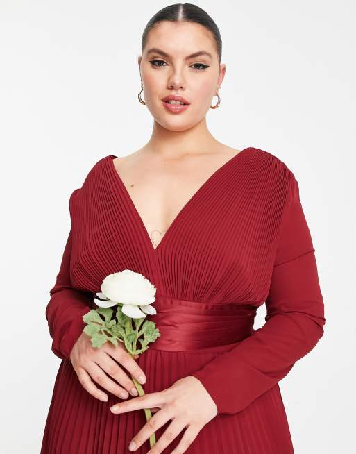 Asos curve 2024 bridesmaid dresses