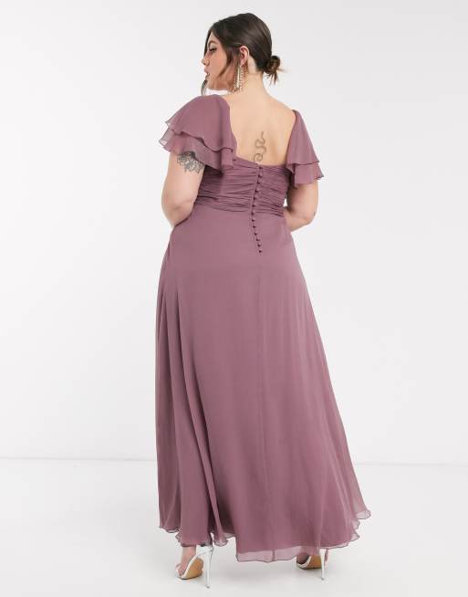 Asos plus bridesmaid store dresses