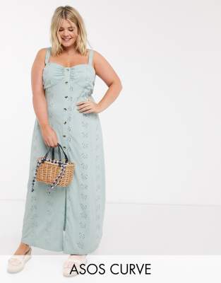 plus size strappy maxi dress