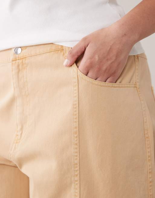 ASOS DESIGN Curve - Broek met ballonpijpen in toffee bruin, 4 van 5