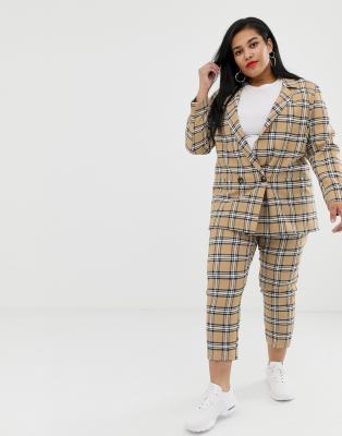 asos curve suit