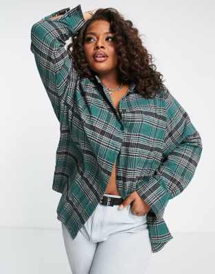 plaid hoodie womens