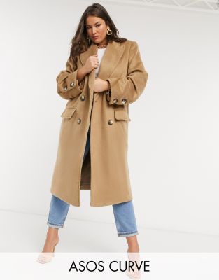 asos plus size coats sale