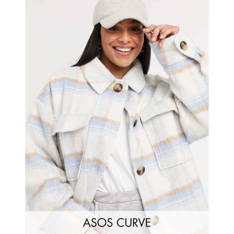 Asos sales plaid jacket