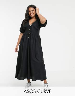 asos plus maxi dress