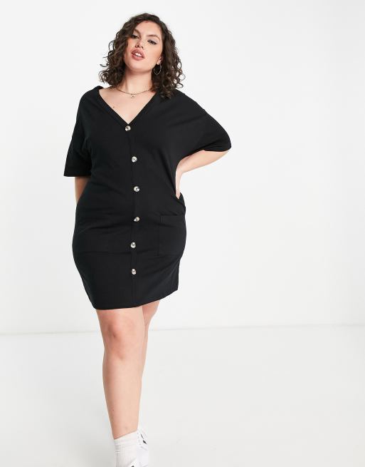 Button down hotsell dress asos