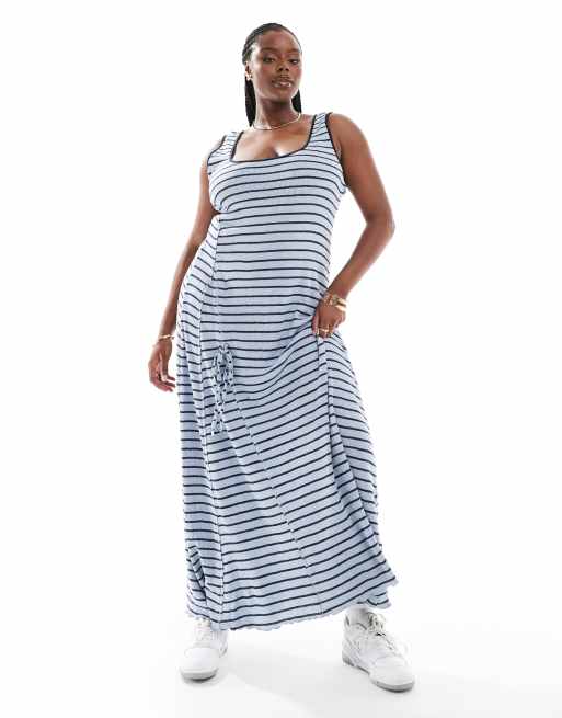 Asos design jumper dress in midi length with side splits sale
